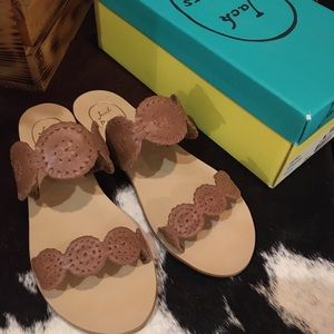Brown Jack Rogers sandals Brand new never worn 7.5